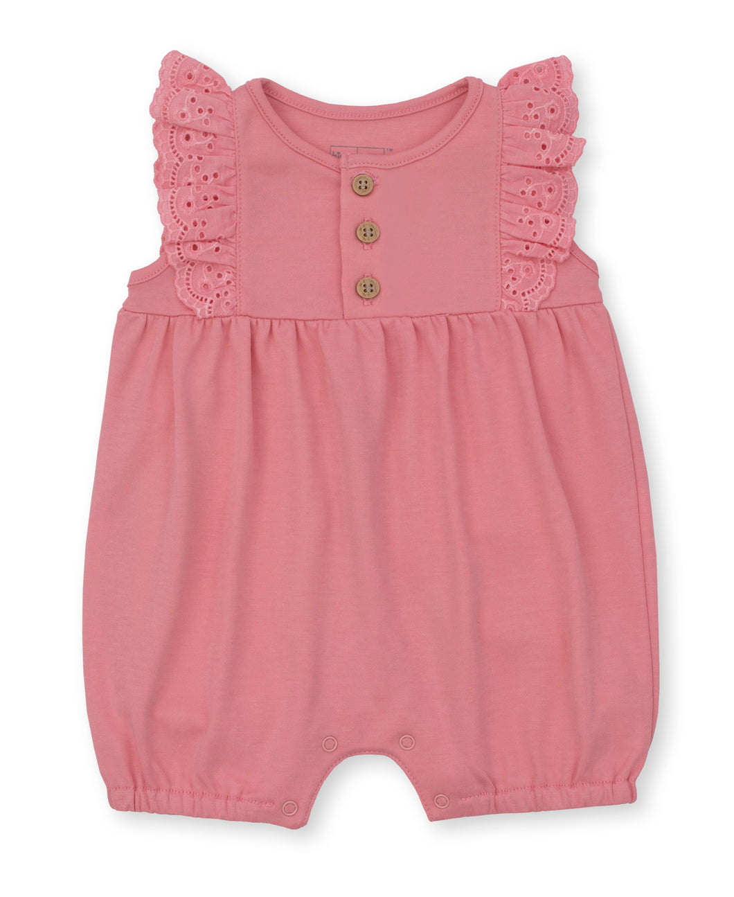 Flamingo Love Slvless Playsuit - Pink