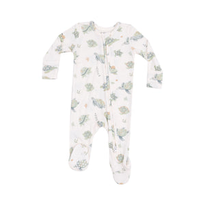 Sea Turtles 2 Way Zipper Footie