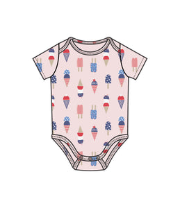 American Ice Cream -  Pink S/S Bodysuit