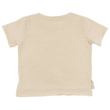 Load image into Gallery viewer, oh baby! I Heart My Dog Raw Edge SS T-Shirt SL - Natural