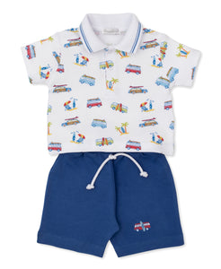 Surfing Vans Bermuda Set Mix - Multi