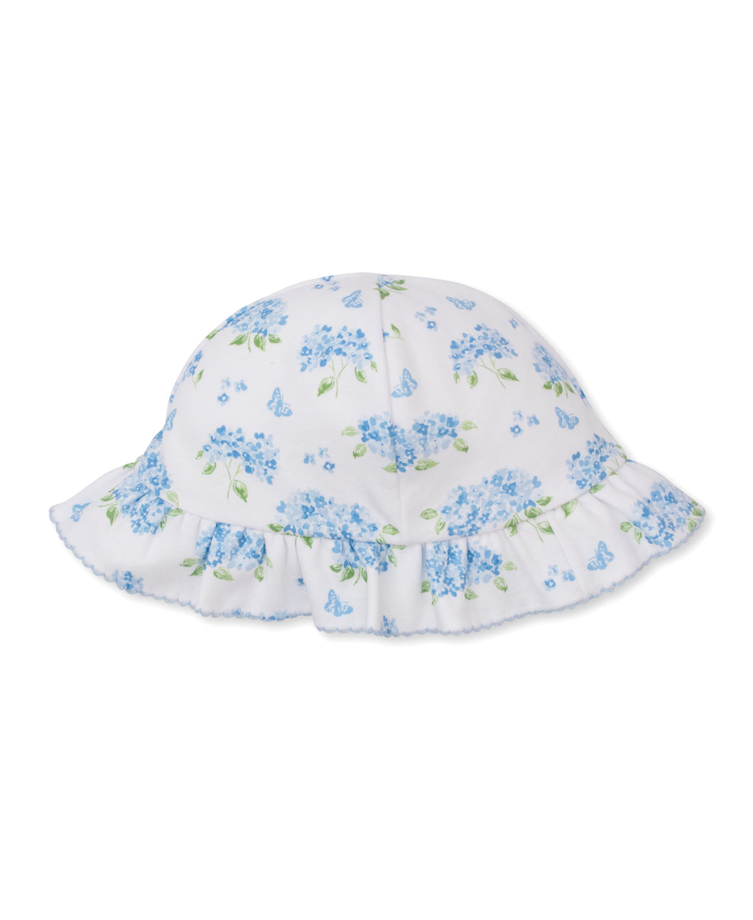 Heavenly Hydrangeas Floppy Hat PRT - Light Blue