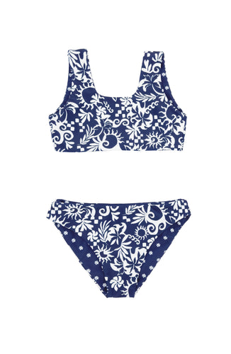 Island Hopper Reversible Bikini - Twilight
