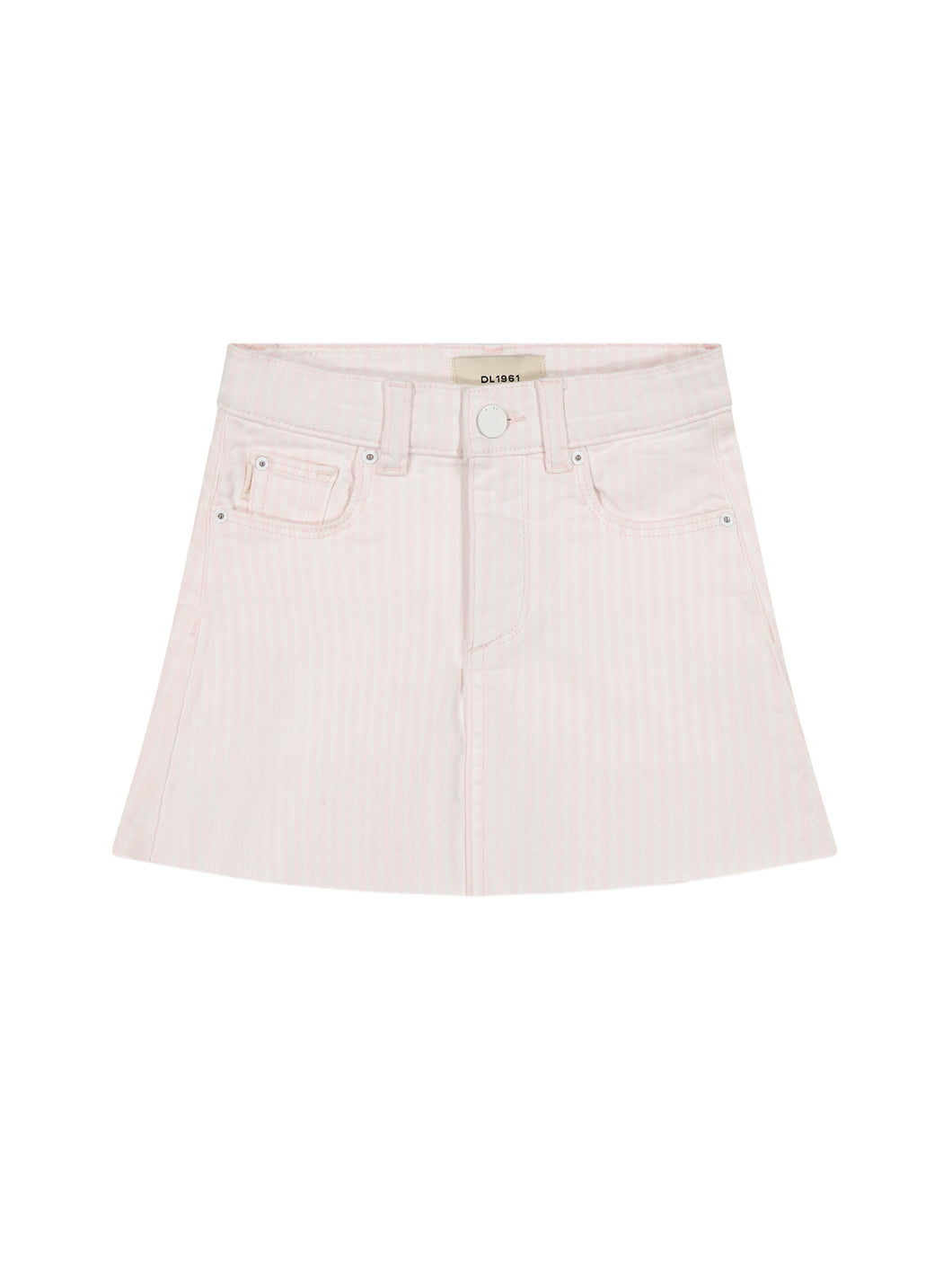 Jenny Mini Skirt/G in PINK STRIPE