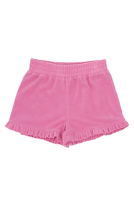 Spring Break Terry Short - Pink Carnation
