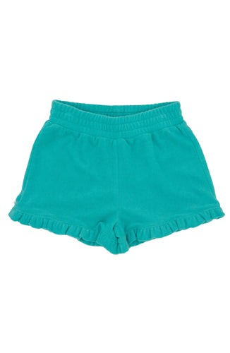 Spring Break Terry Short - Pool Blue