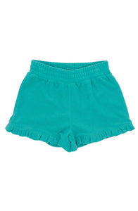 Spring Break Terry Short - Pool Blue