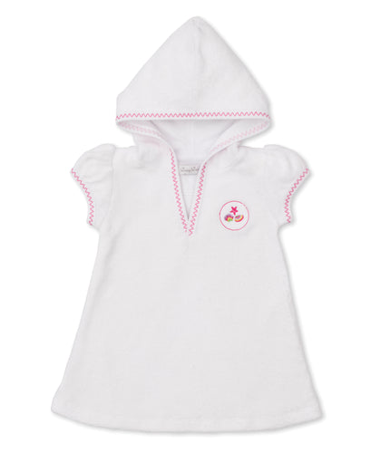 Sea Shell Magic Terry Cover Up - White