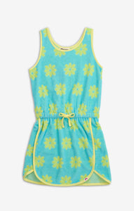 Mia Dress - Blue Daisies