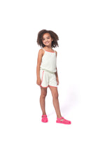 Load image into Gallery viewer, Novia Romper - Light Green Stripe