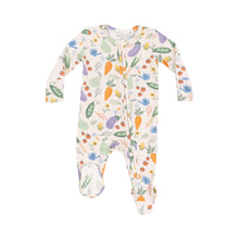 Load image into Gallery viewer, Veggie Patch 2 Way  Zipper Footie