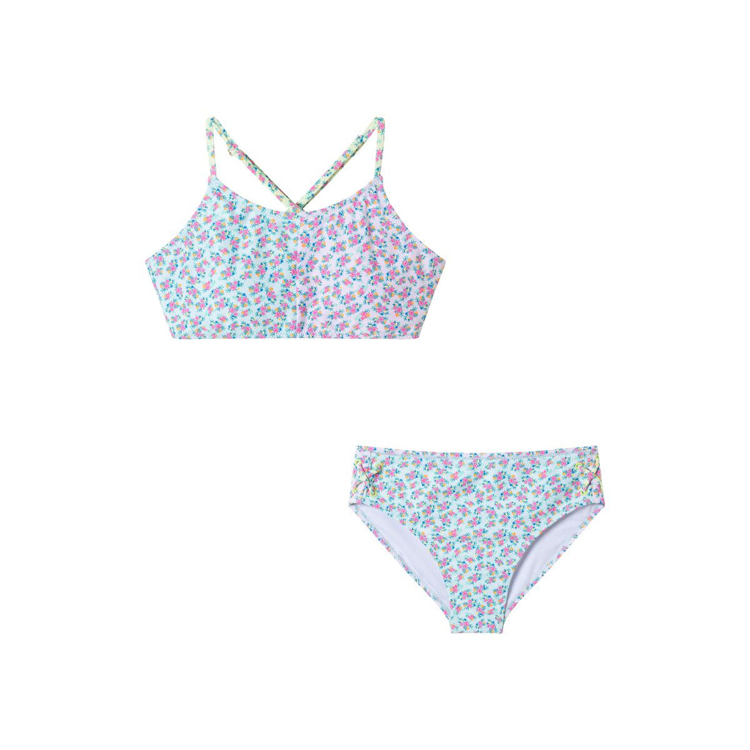 Two Piece Swim Suit - Floral