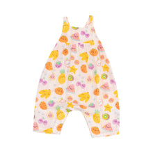 Load image into Gallery viewer, Tropical Market Fruit Tie Back Romper
