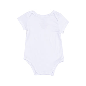 Solid White S/S Bodysuit