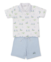Load image into Gallery viewer, Fairway Foursom Bermuda Set Mix - Multi Blue