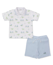 Load image into Gallery viewer, Fairway Foursom Bermuda Set Mix - Multi Blue