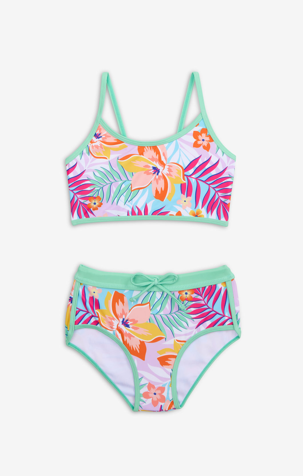 Stella Swim Short Set - Retro Tropics
