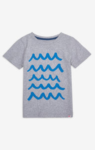 Graphic Short Sleeve Tee - Heather Mist