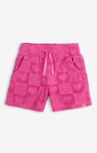 Girls Resort Shorts - Fuchsia