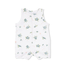 Load image into Gallery viewer, Sea Turtles - Sleeveless Shortie Romper