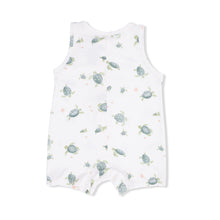 Load image into Gallery viewer, Sea Turtles - Sleeveless Shortie Romper