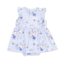 Load image into Gallery viewer, Ashley Rose Floral - Ruffle Bodysuit Dress