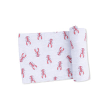 Load image into Gallery viewer, Lobsters - Swaddle Blanket