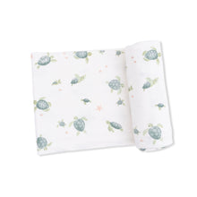 Load image into Gallery viewer, Sea Turtles - Swaddle Blanket