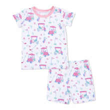 Load image into Gallery viewer, Golf Carts and Flowers - Loungewear Short Set