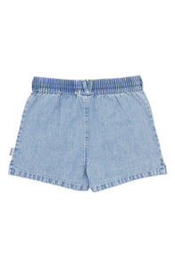 Costa Denim Short - Light Indigo