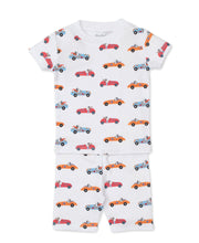 Load image into Gallery viewer, PJs Speedway Pups Short PJ Set Snug PRT - Multi