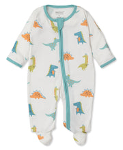Load image into Gallery viewer, Dino Pals Footie w/ Zip PRT - Multi