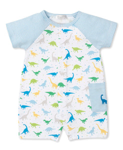 Dinosaurs Galore Short Playsuit Mix - Multi