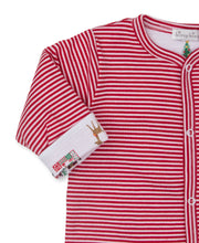Load image into Gallery viewer, Santa's Sleigh Reversible Playsuit - Multi
