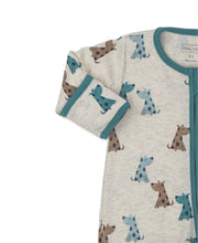 Load image into Gallery viewer, Puppy Walk Footie w/ Zip PRT - Multi
