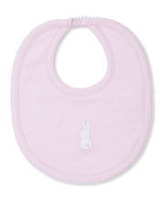 Load image into Gallery viewer, Pique Cuddle Bunnies Bib - Pink