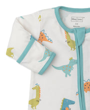 Load image into Gallery viewer, Dino Pals Footie w/ Zip PRT - Multi