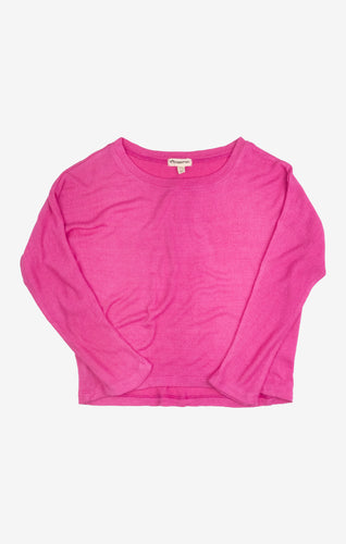 Beach Sweatshirt - Radiant Pink