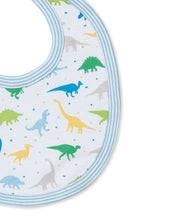 Load image into Gallery viewer, Dinosaurs Galore Reversible Bib - Multi