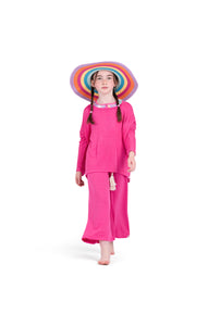 Beach Sweatshirt - Radiant Pink