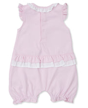 Load image into Gallery viewer, Pique Cuddle Bunnies Short Playsuit - Pink