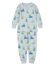 Load image into Gallery viewer, Honey Bunny Pajama Set Snug PRT - Multi Blue