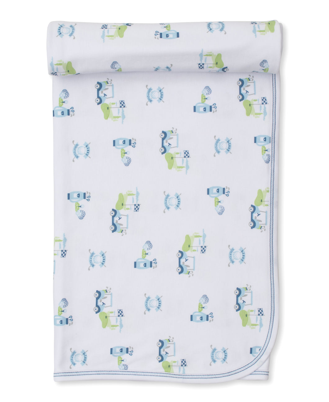 Kissy Golf Club Blanket PRT - Multi Blue