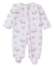 Load image into Gallery viewer, Golf Club Footie w/ Zip PRT - Multi Pink