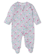 Load image into Gallery viewer, Bunny Blossoms Footie w/ Zip PRT - Multi
