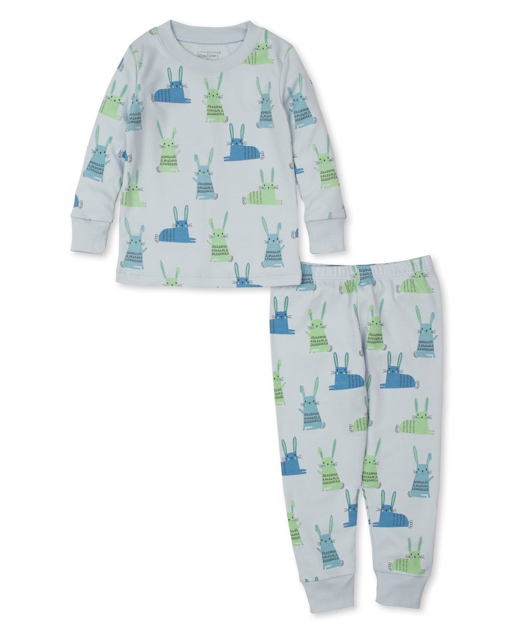 Honey Bunny Pajama Set Snug PRT - Multi Blue