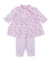 Load image into Gallery viewer, Pink Rose Scroll Dress Set Mix - Pink