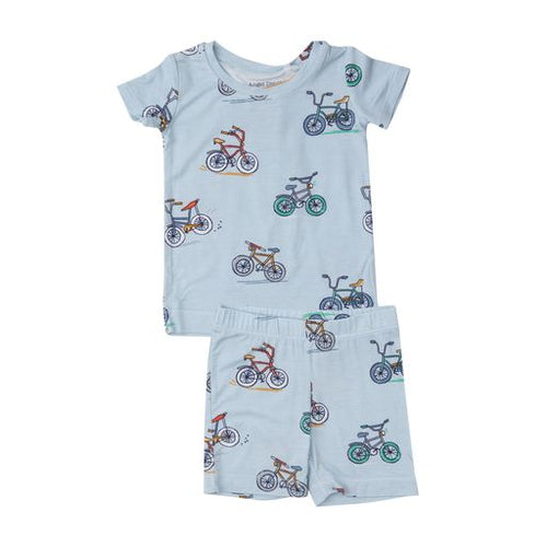 Bikes Blue Short Lounge Wear Set
