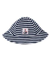 Load image into Gallery viewer, Summer Regatta Terry Sunhat STR - Navy