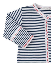 Load image into Gallery viewer, Summer Regatta Footie STR - Navy